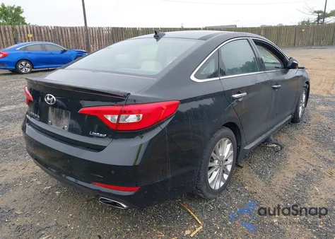 2015 Hyundai Sonata Limited from USA, damaged, VIN 5NPE34AF6FH075921
